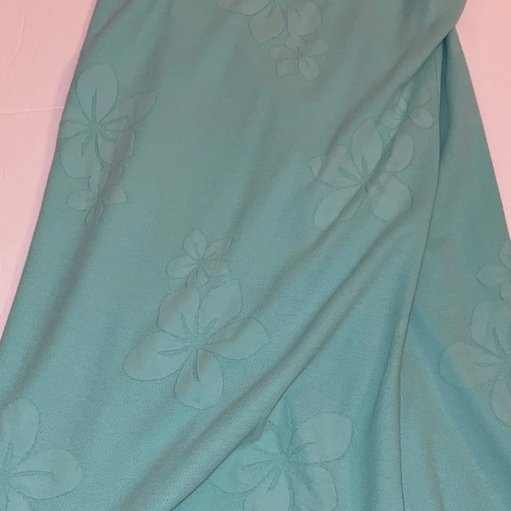 Vibrant mint green/turquoise Hooded swim zipper up hoodie cover up - Picture 6 of 10